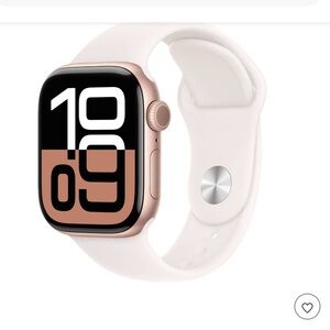 Apple Watch Series 10 — 42mm in Rose Gold